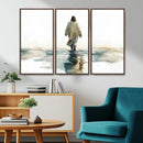 Watercolor Jesus Walking on Water Canvas Print, Christian by MyGreatCanvas | Canvas Wall Art Prints | Photo Prints & Wall Decor