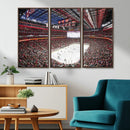Barton Malow Little Caesars Arena Detroit Wall Art Canvas