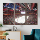 Barton Malow Little Caesars Arena Detroit Wall Art Canvas