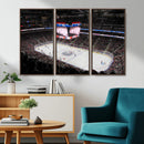 Rogers Place Edmonton Oilers Ice Hockey Stadium Wall Art,