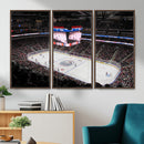 Rogers Place Edmonton Oilers Ice Hockey Stadium Wall Art,