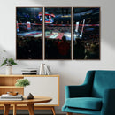 Rogers Arena Vancouver Canucks Ice Hockey Stadium Wall Art,