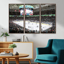 Sharks Arena Blackhawks Sharks Ice Hockey Stadium Wall Art by MyGreatCanvas | Canvas Wall Art Prints | Photo Prints & Wall Decor