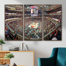 United Center Chicago Bulls Stadium Wall Art Canvas Print