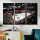 Vaudoise Lausanne Ice Hockey Arena Stadium Wall Art Canvas,