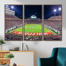NC State Wolfpack Canvas Print - Raleigh Carter-Finley
