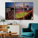 NC State Wolfpack Football Team Print - Raleigh
