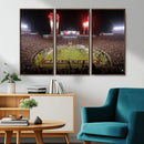 Framed Florida State Seminoles Football Team Print -