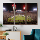 Framed Florida State Seminoles Football Team Print -