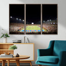 SMU Mustangs Football Team Print - Dallas Gerald J. Ford