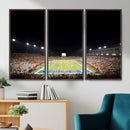 SMU Mustangs Football Team Print - Dallas Gerald J. Ford