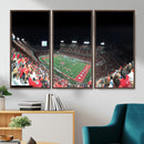 Houston Cougars Football Team Print - Houston TDECU Stadium