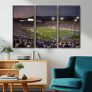 UCLA Bruins Football Team Print - Pasadena Rose Bowl Stadium by MyGreatCanvas | Canvas Wall Art Prints | Photo Prints & Wall Decor