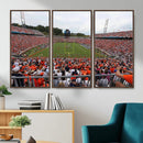 Virginia Cavaliers Football Team Print - Charlottesville Scott Stadium Print Wall Art Canvas by MyGreatCanvas | Canvas Wall Art Prints | Photo Prints & Wall Decor