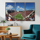 Virginia Tech Hokies Football Team Print - Blacksburg Lane
