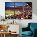 Wisconsin Badgers Football Team Print - Madison Camp Randall