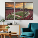 Camp Randall Stadium Wisconsin Badgers Large Wall Art Canvas