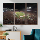 Wisconsin Badgers Football Team Print - Madison Camp Randall