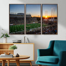 Demon Deacons Football Team Print Canvas- Winston-Salem by MyGreatCanvas | Canvas Wall Art Prints | Photo Prints & Wall Decor