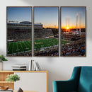 Demon Deacons Football Team Print Canvas- Winston-Salem