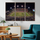 Demon Deacons Print Canvas, Football Team Print -