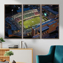 University of North Texas Mean Green Football Artwork,