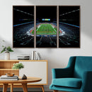 Denver Broncos Football Team Print Canvas- Denver Empower
