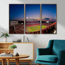 Wolfpack Football Team Wall Art Print - Raleigh