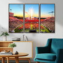 North Carolina State University Canvas Print, North Carolina