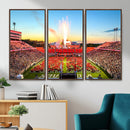 North Carolina State University Canvas Print, North Carolina