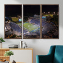 Duke University Blue Devils Football Print Canvas - Durham