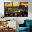 UCF Knights Football Team Print - Orlando FBC Mortgage by MyGreatCanvas | Canvas Wall Art Prints | Photo Prints & Wall Decor