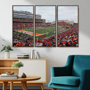 University of Illinois Fighting Illini Football Team Print - by MyGreatCanvas | Canvas Wall Art Prints | Photo Prints & Wall Decor