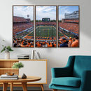 University of Illinois Fighting Illini Football Team Print by MyGreatCanvas | Canvas Wall Art Prints | Photo Prints & Wall Decor
