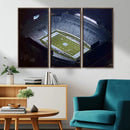 University of North Carolina Tar Heels Football Team Print - by MyGreatCanvas | Canvas Wall Art Prints | Photo Prints & Wall Decor