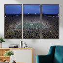 University of Michigan Wolverines Football Team Print - Ann
