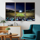 University of Michigan Wolverines Football Team Print - Ann by MyGreatCanvas | Canvas Wall Art Prints | Photo Prints & Wall Decor