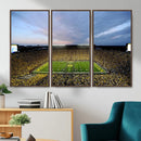 Michigan Stadium Wall Art Canvas Print, Vibrant Game Day by MyGreatCanvas | Canvas Wall Art Prints | Photo Prints & Wall Decor