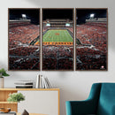 Oklahoma State Cowboys Canvas Print, Football Team Print -