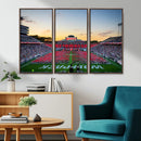 NC State Wolfpack Football Team Print Wall Art - Raleigh