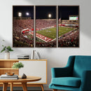 Indiana University Hoosiers Football Team Print Canvas - by MyGreatCanvas | Canvas Wall Art Prints | Photo Prints & Wall Decor
