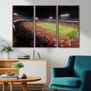 Iowa State University Cyclones Canvas Print, Football Team