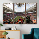 Miami Hurricanes Football Team Wall Art Print - Miami Hard