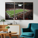 Miami Hurricanes Football Team Print Canvas- Miami Hard Rock