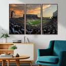Michigan State Spartans Football Team Print - East Lansing