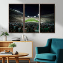 Framed Michigan State Spartans Football Team Print - East