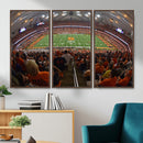 Syracuse University Orange Football Canvas Print, Football