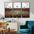 Syracuse University Orange Football Team Print - Syracuse by MyGreatCanvas | Canvas Wall Art Prints | Photo Prints & Wall Decor