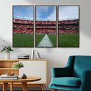 University of Tulsa Golden Hurricane Football Team Print - by MyGreatCanvas | Canvas Wall Art Prints | Photo Prints & Wall Decor
