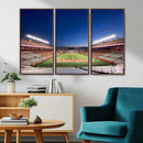 Rutgers Scarlet Knights Football Team Print - Piscataway SHI by MyGreatCanvas | Canvas Wall Art Prints | Photo Prints & Wall Decor